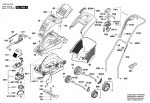 Bosch 3 600 H81 B32 ROTAK 37 Lawnmower Spare Parts